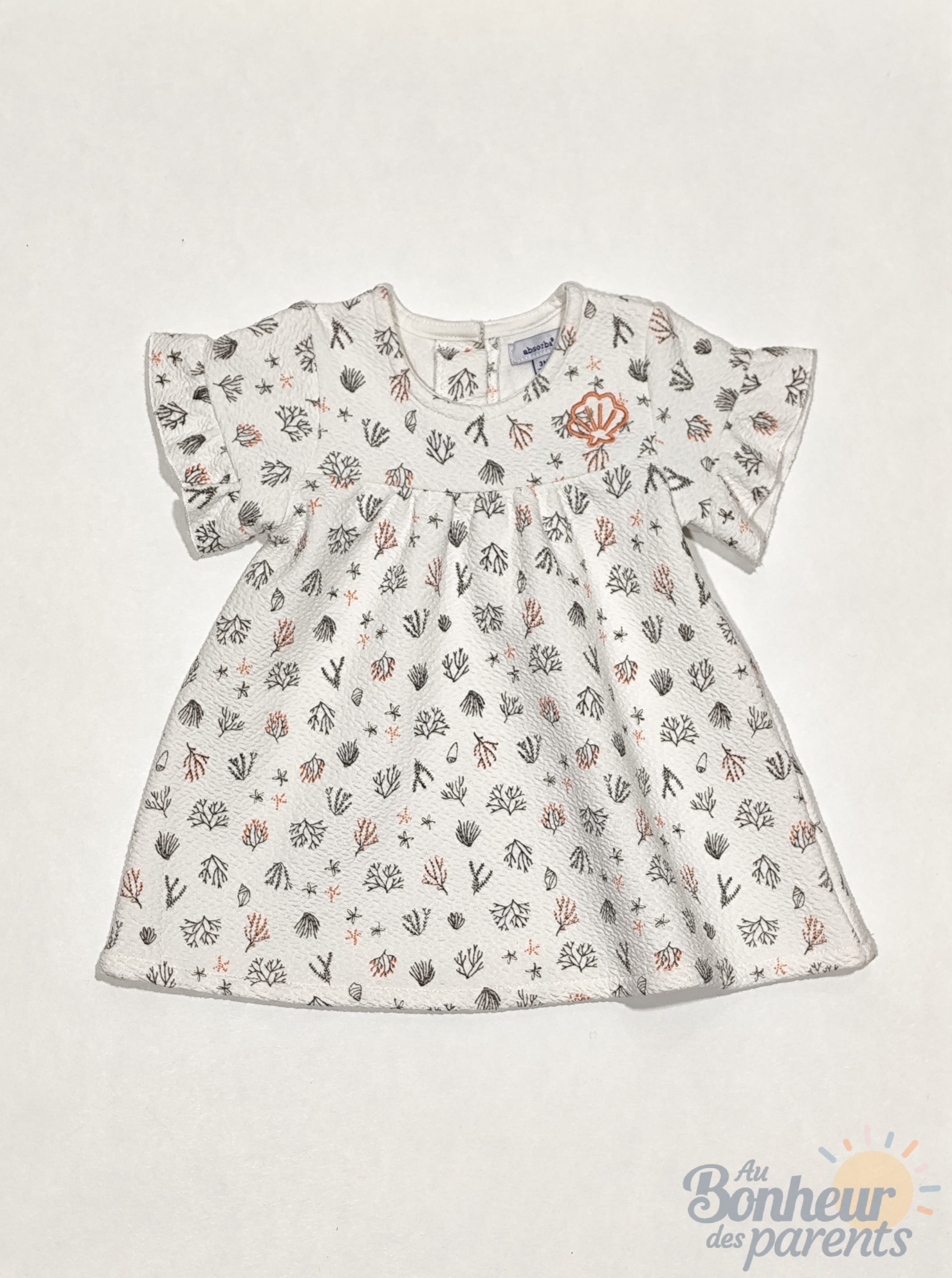 Robe manches courtes
