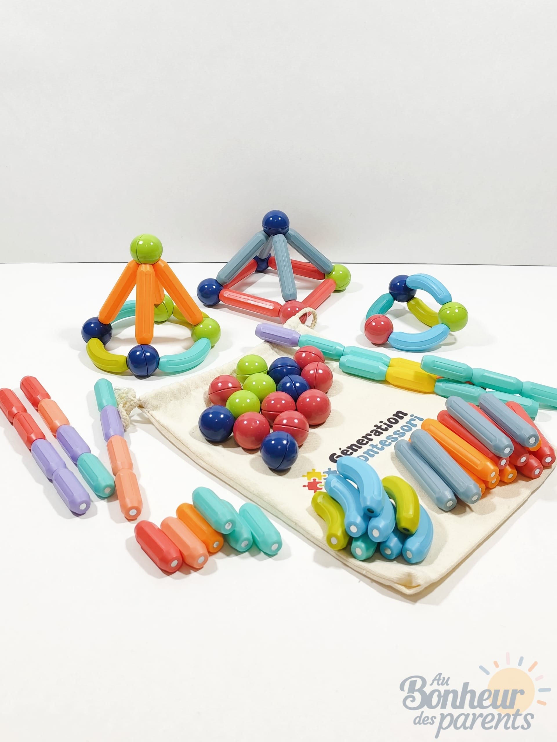 Jeu de construction magnétique